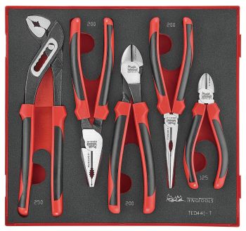 Teng Tools TED441-T 5 Piece EVA Plier Set