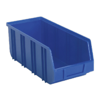 Sealey TPS3D Plastic Storage Bin Deep 145 x 335 x 125mm Blue Pack of 16