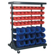 Sealey TPS94 Mobile Bin Storage System with 94 Bins