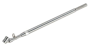 Sealey TST/PG3 Tyre Pressure Gauge Deluxe Twin Push On Connector 0 11bar(0 160psi)