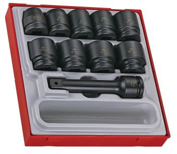 Teng Tools TTD9416 16 Piece 3/4" Drive Impact Socket Set