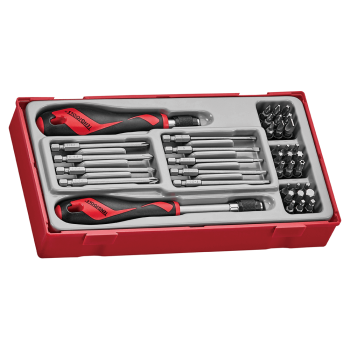 Teng Tools TTMDQ38 38 Pce Quick Chuck Driver & Bit Set