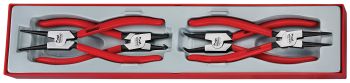 Teng Tools TTX474-9 4 Piece Mega Bite Circlip Plier Set