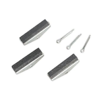 Sealey VS0221 Cylinder Hone Stone Set 3 x 1 1/8" Medium