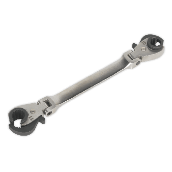 Sealey VS0347 Brake Pipe Spanner Ratcheting 10 & 11mm