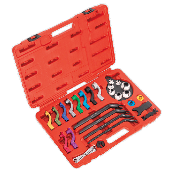 Sealey VS0557 Fuel & Air Conditioning Disconnection Tool Kit 27pc