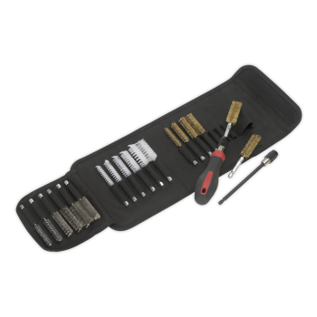 Sealey VS1800 Cleaning & Decarbonising Brush Set 20pc