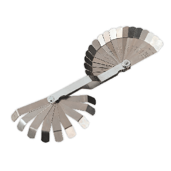 Sealey VS515 Feeler Gauge 26 Blade Offset   Dual Marked