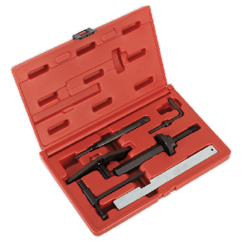 Sealey VSE5843 Diesel Engine Setting/Locking Kit & Timing Chain/Pump Removal & Installation Kit Ford 1.8D Turbo/1.8D TDi/1.8D TDCi/ECOnetic Belt/Chain Drive