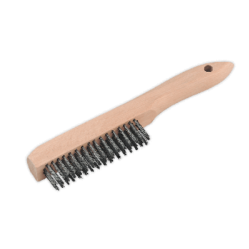 Sealey WB02 Engineer's Wire Brush with Steel Fill 260mm