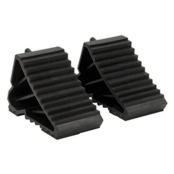 Sealey WC09 Composite Wheel Chocks 0.3kg   Pair