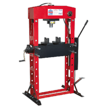 Sealey YK50FFP Hydraulic Press Premier 50tonne Floor Type with Foot Pedal